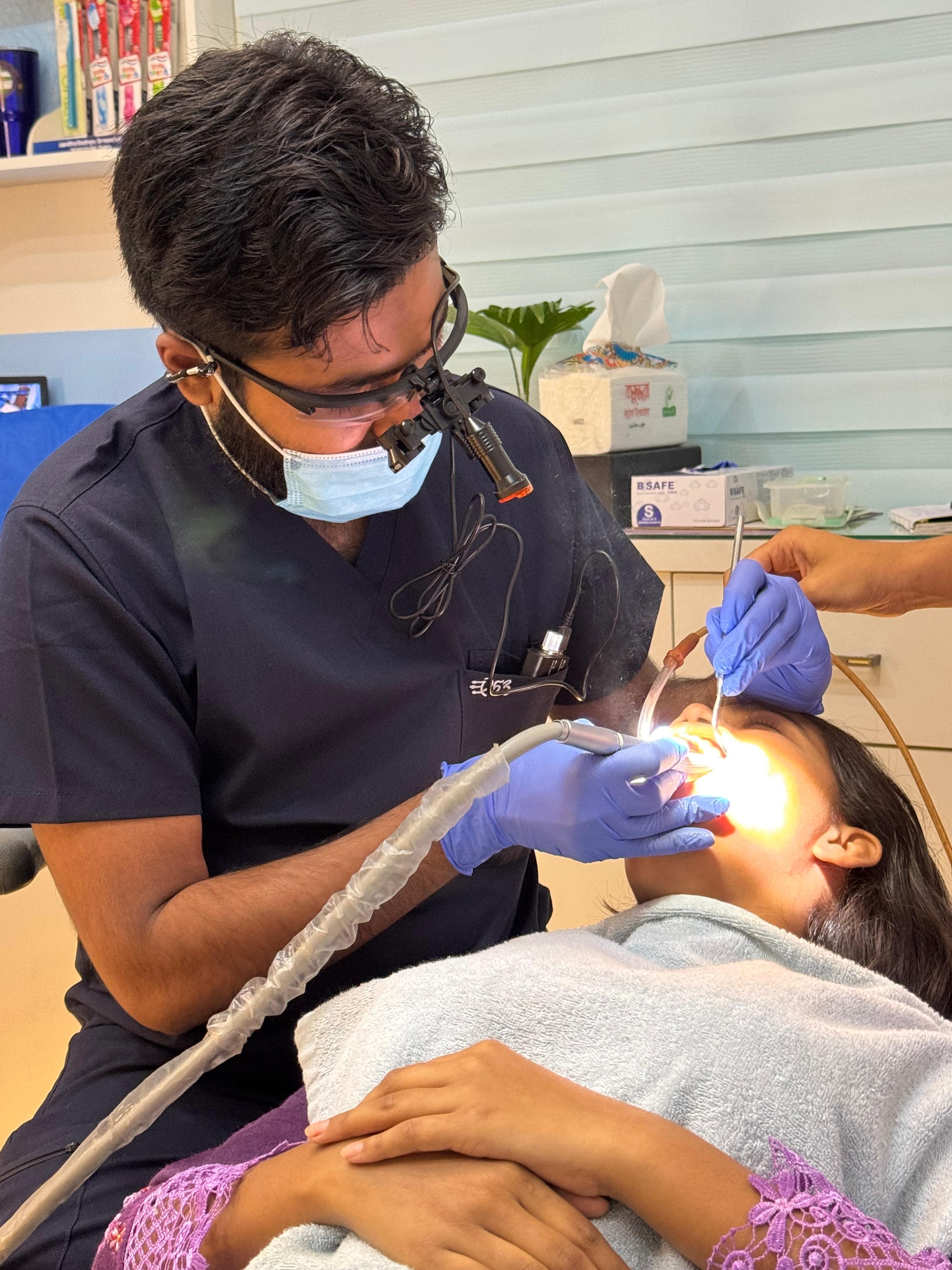 Inside the Ortho Dent treatment room